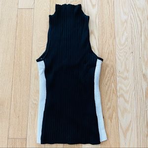 BLANC NOIR Knit Sleeveless Turtleneck